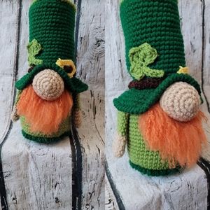 Crochet Saint Patrick's Day Gnome Decor